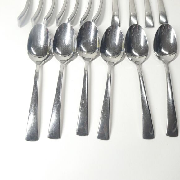 Bellasera Zwilling JA Henckels Flatware Lot 23pcs Stainless Glossy - Picture 3 of 7